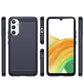 Samsung Galaxy A54 5G Schutzhülle – Carbon Case Blau Flexible Silikon - MIZO.at