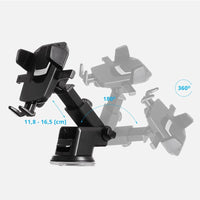 Telescopic Car Phone Holder | Extendable Dashboard Mount - MIZO.at