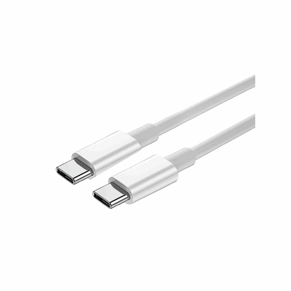 100W USB-C auf USB-C Kabel 1,2 m – Schnellladen Weiß - MIZO.at