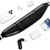 Tech-Protect M3 Sport Waist Bag | Universal, Lightweight, Black - MIZO.at