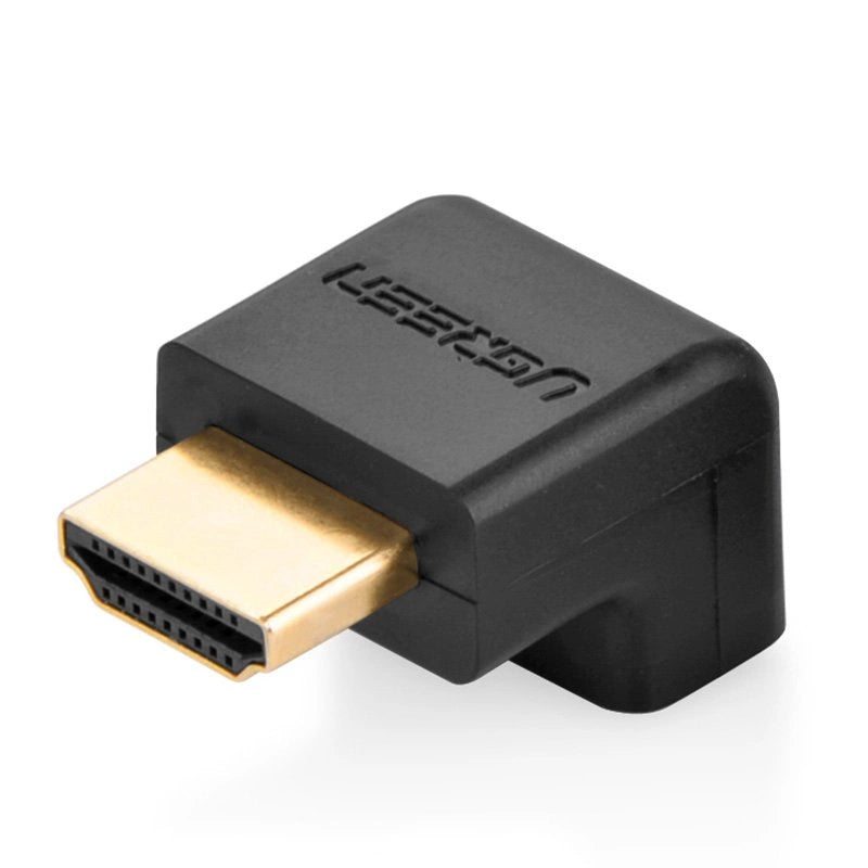 Ugreen Right Angle HDMI Adapter | 4K 60Hz Space-Saving - MIZO.at