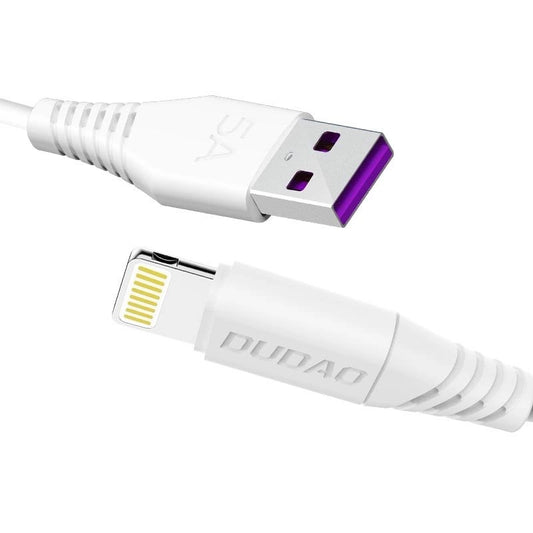 Dudao USB to Lightning Cable (5A, 1m) | Fast Charging & Data Transfer - MIZO.at