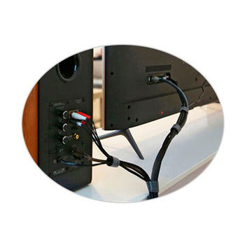 Klett-Kabel-Organizer Rot | 5 m selbstklebend & wiederverwendbar - MIZO.at