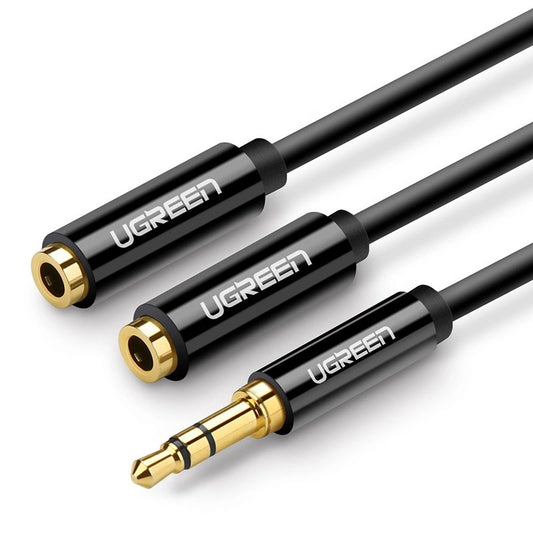 Ugreen 3,5mm Kopfhörer Splitter – Dual Audio Adapter Praktisch - MIZO.at