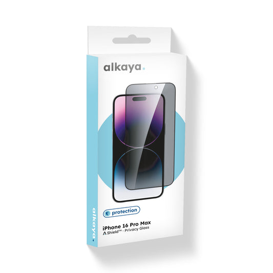 iPhone 16 Pro Max 3D Privacy Panzerglas | 9H Sichtschutz-Vollabdeckung - MIZO.at