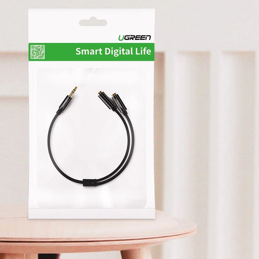 Ugreen 3,5mm Kopfhörer Splitter – Dual Audio Adapter Praktisch - MIZO.at