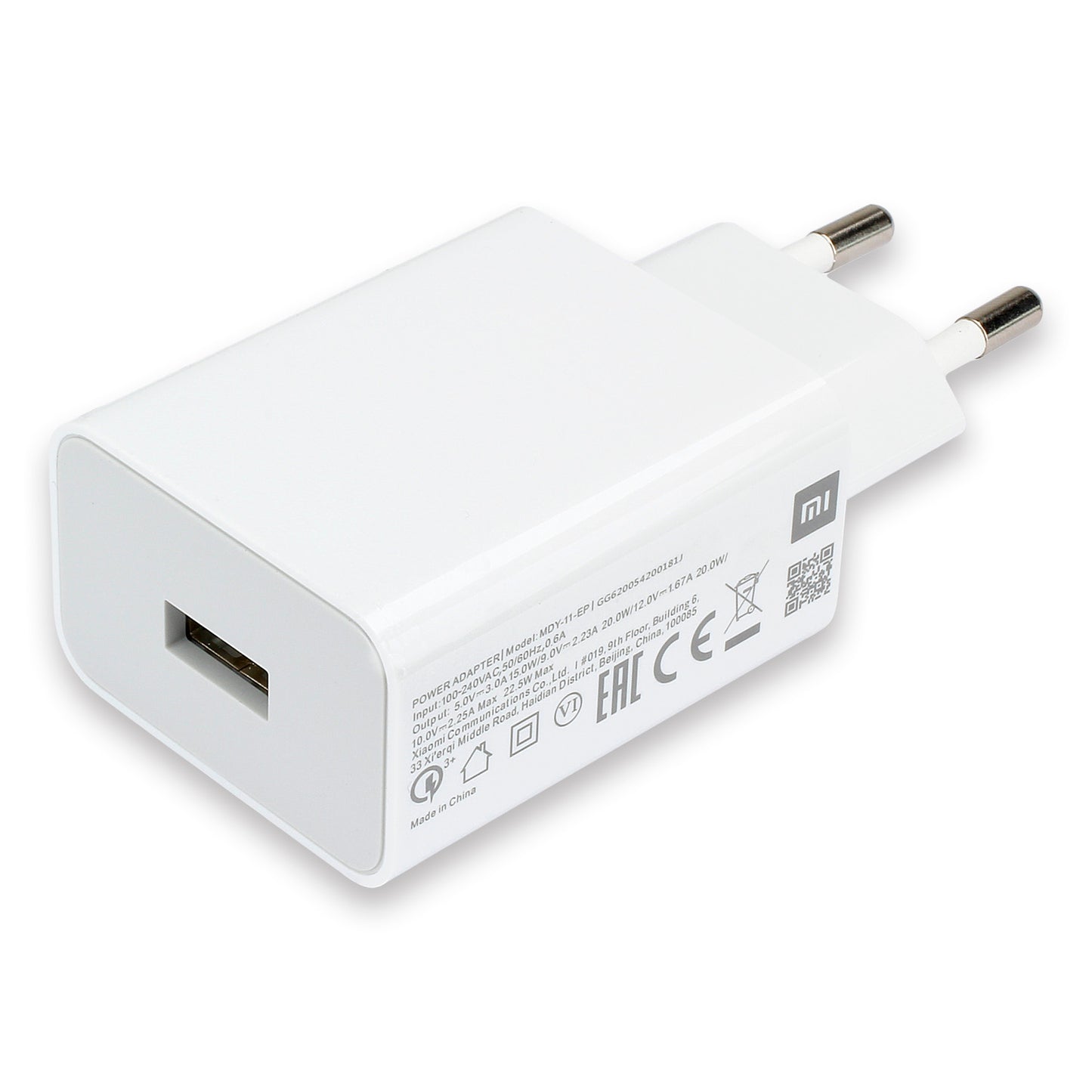 Xiaomi Fast Charger MDY-11-EP 22,5W Max White - MIZO.at