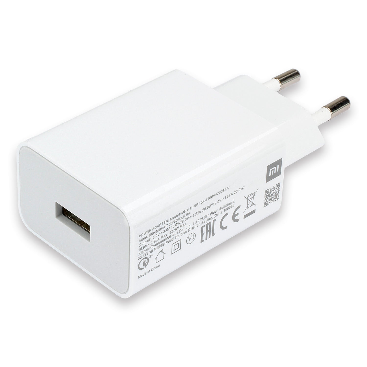 Xiaomi Fast Charger MDY-11-EP 22,5W Max White - MIZO.at
