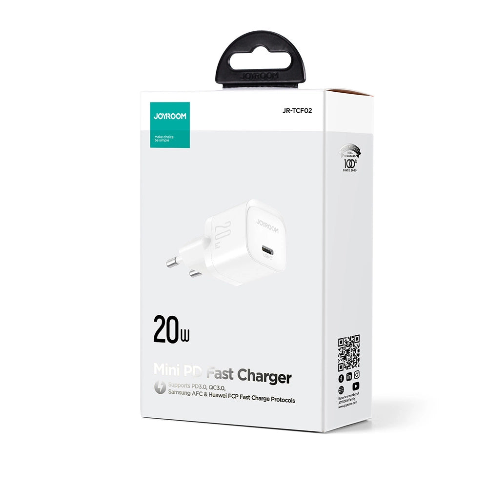 Joyroom Mini USB C Charger | 20W PD Fast Charging Adapter TCF02 - MIZO.at