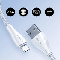 Joyroom 2m USB Cable | Micro USB 2.4A Fast Charging & Data Transfer - MIZO.at