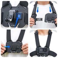 Tech-Protect GA100 Chest Mount | GoPro & DJI Harness - MIZO.at