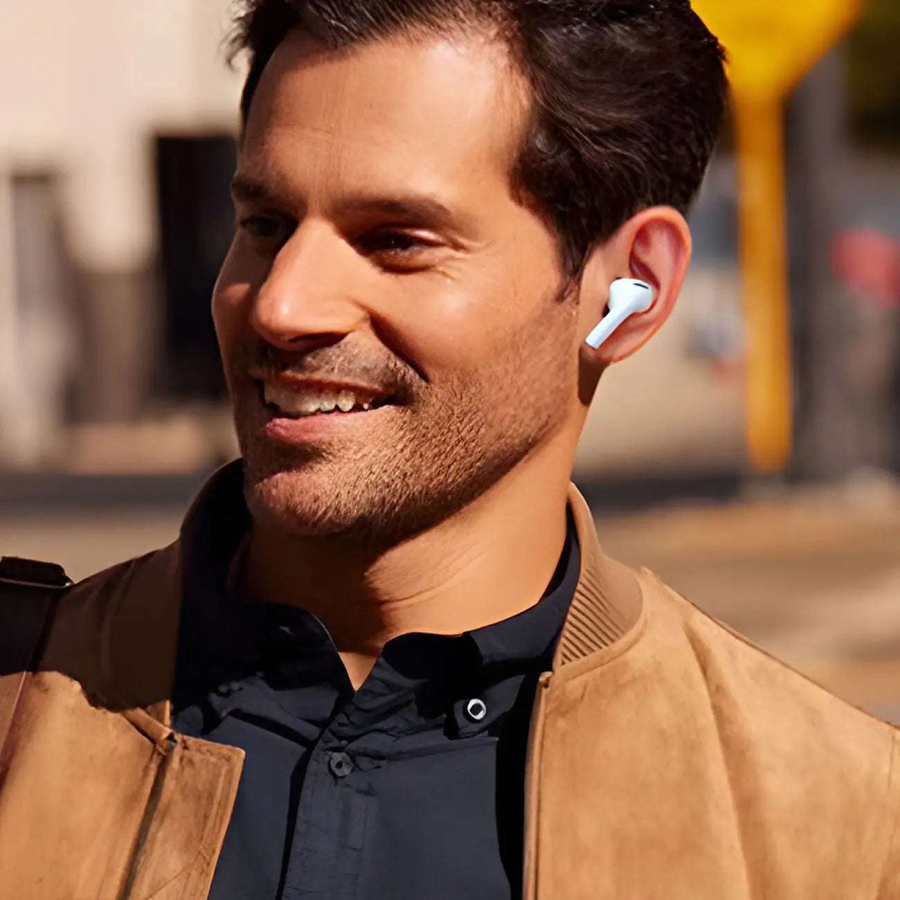 Dudao U19 TWS Bluetooth 5.3 Headphones | ANC, LED Display, White - MIZO.at