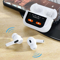 Dudao U19 TWS Bluetooth 5.3 Headphones | ANC, LED Display, White - MIZO.at