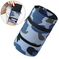 Fabric Armband for Running & Fitness | Camo Blue - MIZO.at