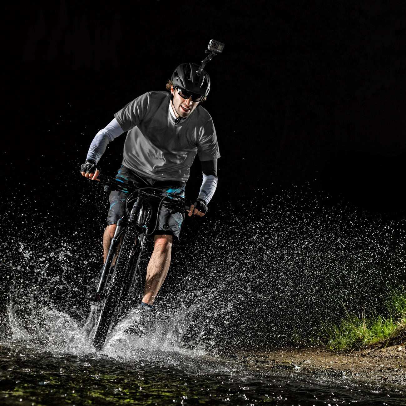 GoPro Helmet Mount Set for DJI, Insta360 & Sports Cameras