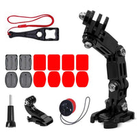 GoPro Helmet Mount Set for DJI, Insta360 & Sports Cameras