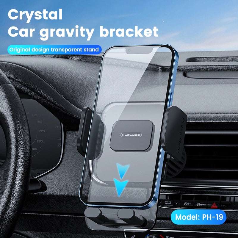 JELLICO PH19 Car Holder | Adjustable Magnetic Mount Black