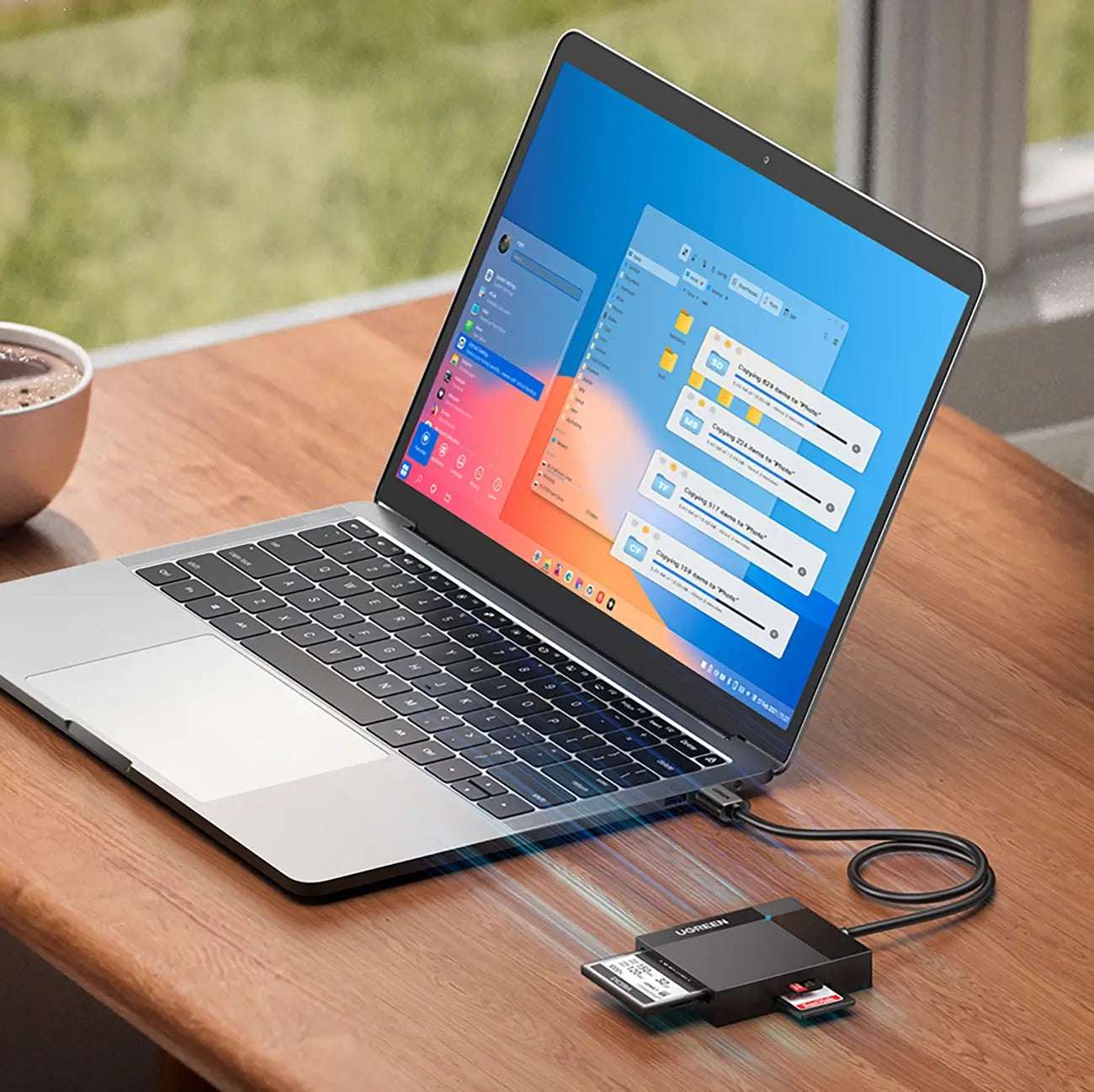 UGREEN Memory Card Reader CR125 30231 | USB 3.0, 4-in-1, 5Gb/s - MIZO.at