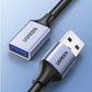 Ugreen USB 3.0 Verlängerungskabel Grau | 2m, 5 Gbit/s - MIZO.at