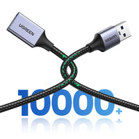 Ugreen USB Extension Cable 3.0 | 5Gb/s, 2m, Gray - MIZO.at