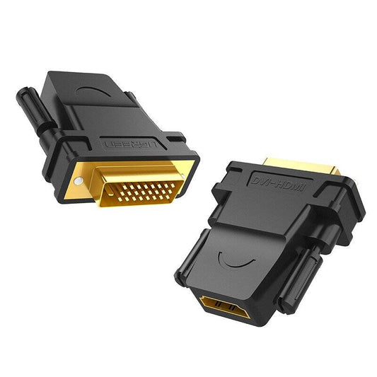 Ugreen Full HD DVI zu HDMI Adapter – Schwarz 1080p Unterstützung - MIZO.at