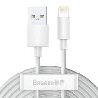 Baseus 2x USB Cable Lightning Fast Charging | Power Delivery 2.4A - MIZO.at