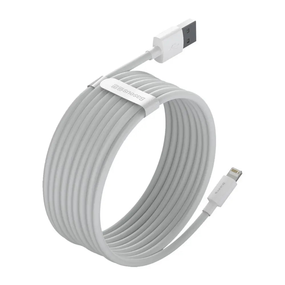 Baseus 2x USB Cable Lightning Fast Charging | Power Delivery 2.4A - MIZO.at
