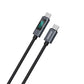Dudao L7C USB-C Kabel 100W Fast Charge mit LED-Anzeige 1m - MIZO.at