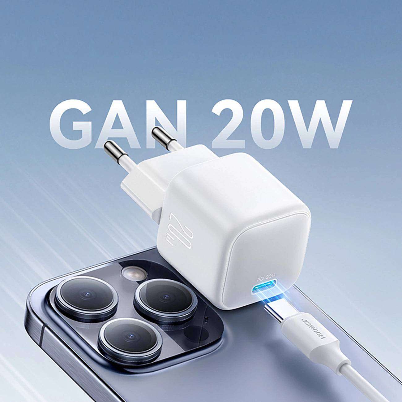 Joyroom 20W GaN Power Delivery Wall Charger | Fast Charging - MIZO.at