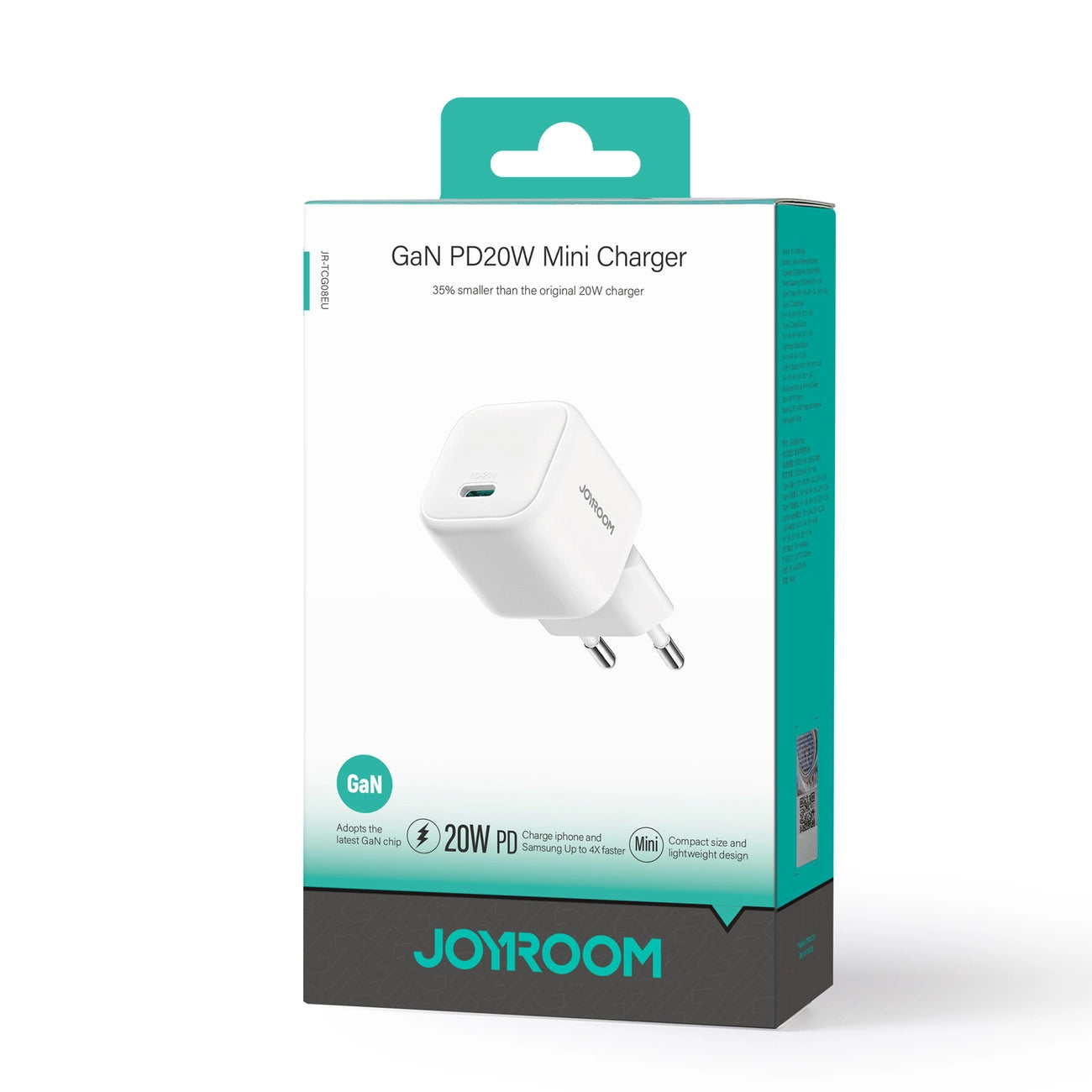 Joyroom 20W GaN Power Delivery Wall Charger | Fast Charging - MIZO.at