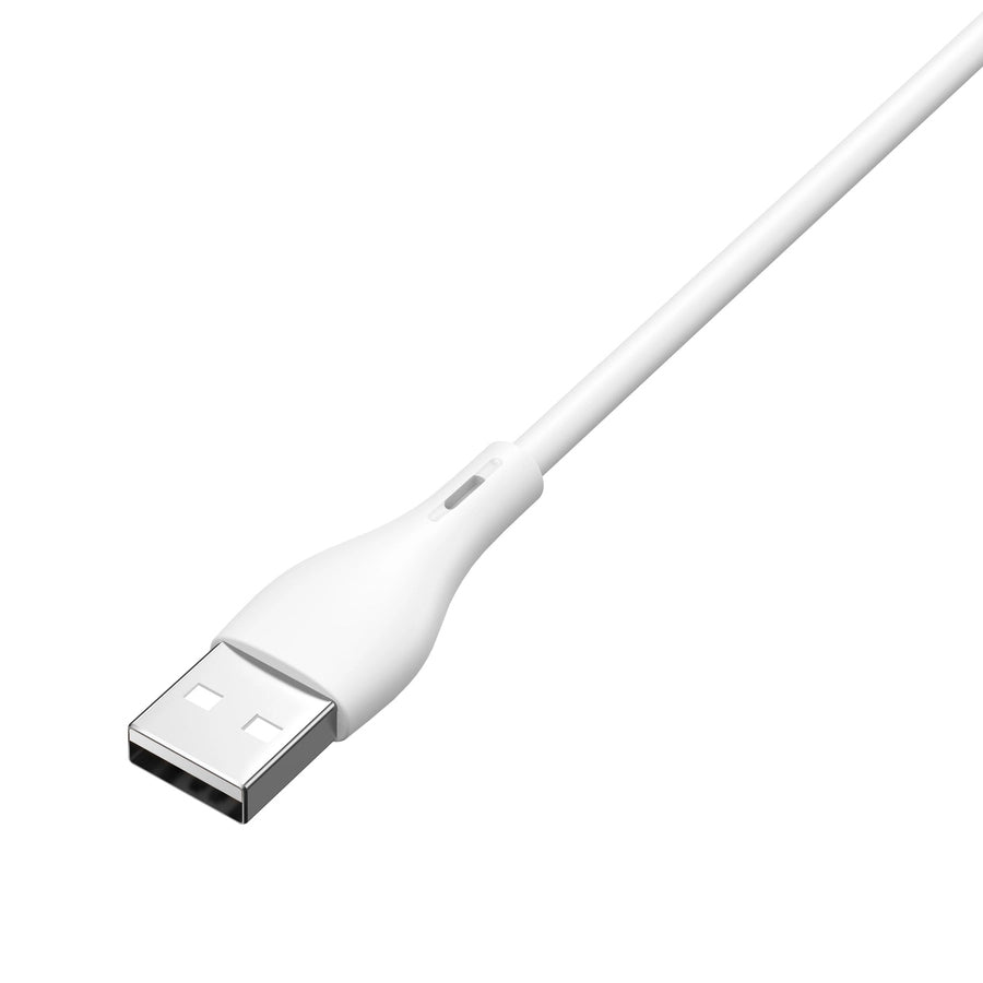 MOONX MC01 Wall Charger | 10.5W USB + USB-C Cable White - MIZO.at