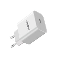 MOONX MC03 Charger 20W | USB-C + USB-C Cable White - MIZO.at