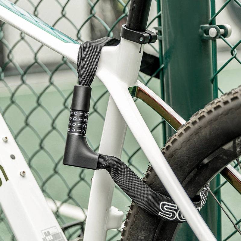 Rockbros 3230002001 Bicycle Lock | Key & Combination, Black - MIZO.at