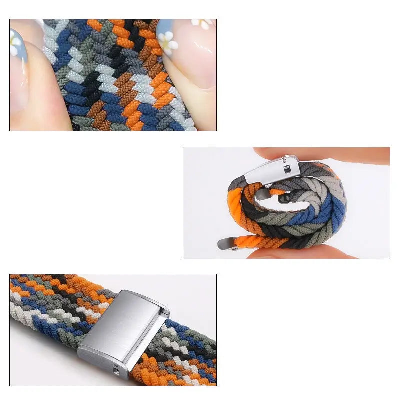Braided Fabric Strap for Apple Watch | Adjustable | 38–41mmBraided Fabric Strap for Apple Watch | Adjustable | 38–41mm - MIZO.at