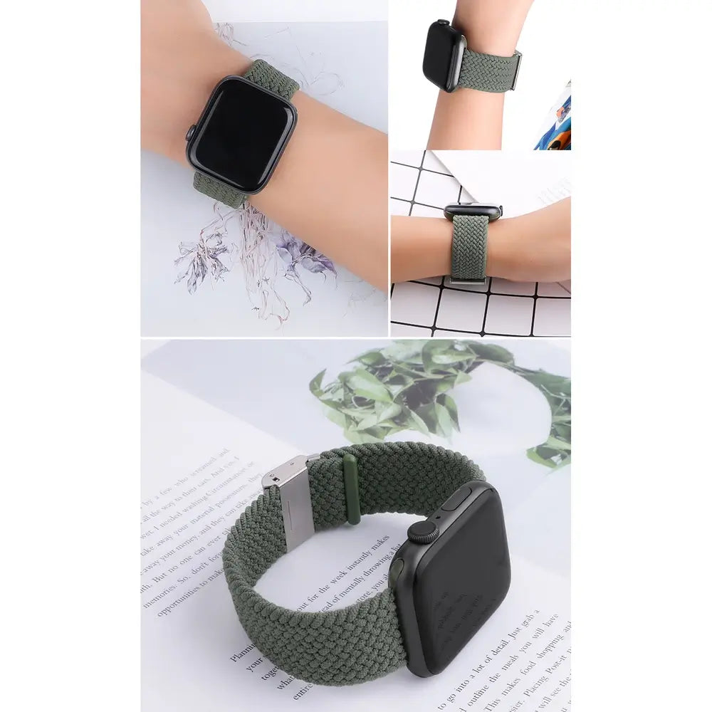 Braided Fabric Strap for Apple Watch | Adjustable | 38–41mmBraided Fabric Strap for Apple Watch | Adjustable | 38–41mm - MIZO.at