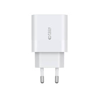 Tech-Protect C20W 2-Port Charger PD20W with Type-C Cable White - MIZO.at