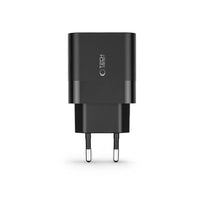Tech-Protect C30W Charger | USB-C PD 30W & USB-A QC 3.0 | Black - MIZO.at