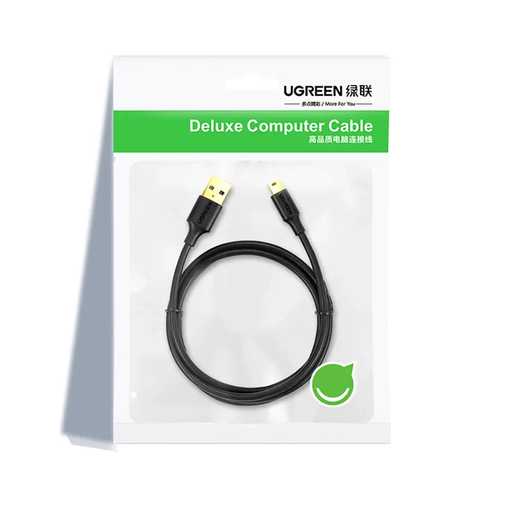 Ugreen Mini USB Cable | 480 Mbps Data Transfer & Charging (0.25m) - MIZO.at