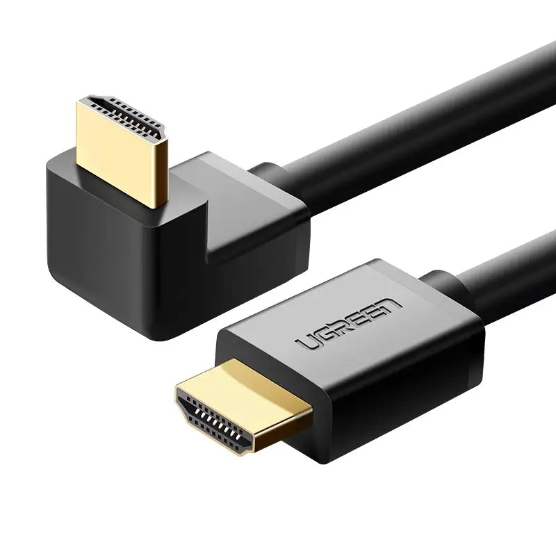 Ugreen HDMI Cable 90° Angle | 4K Video, 1m Length - MIZO.at