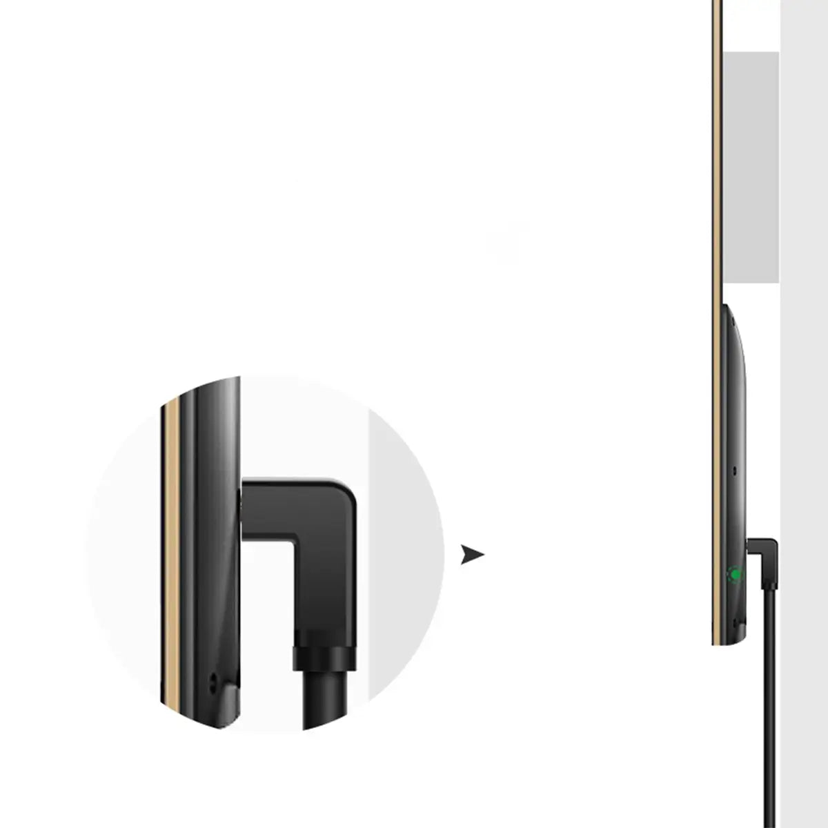 Ugreen HDMI Cable 90° Angle | 4K Video, 1m Length - MIZO.at