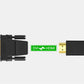 Ugreen Full HD DVI zu HDMI Adapter – Schwarz 1080p Unterstützung - MIZO.at