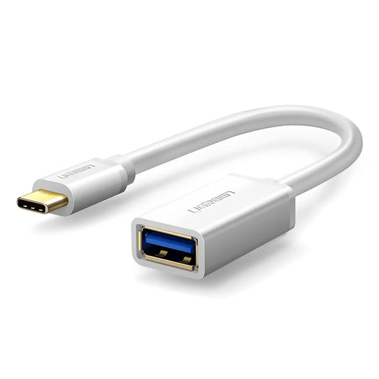 Ugreen US154 USB-A to USB-C OTG Adapter | 5Gbps, White - MIZO.at