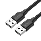 UGREEN USB 2.0 Kabel A Stecker auf A Stecker 2m Schwarz - MIZO.at