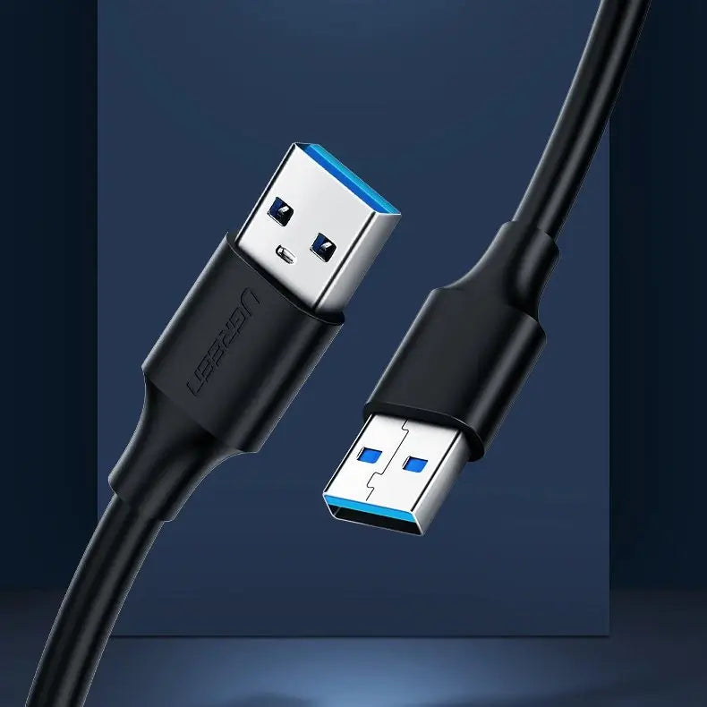 UGREEN USB 2.0 Cable Male-Male 2m Black | Efficient Data Transfer - MIZO.at