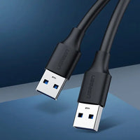 UGREEN USB 2.0 Cable Male-Male 2m Black | Efficient Data Transfer - MIZO.at