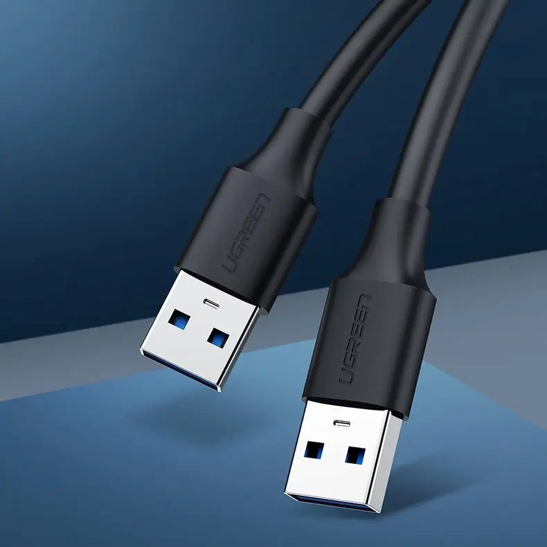 UGREEN USB 2.0 Cable Male-Male 2m Black | Efficient Data Transfer - MIZO.at