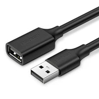 UGREEN USB Adapter Cable Female to Male 2m Black | Durable Connection - MIZO.at