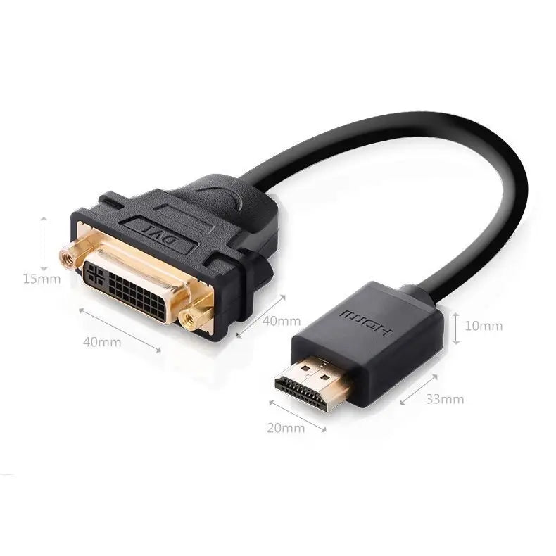 Ugreen DVI to HDMI Adapter | 22cm | Full HD 1080p - MIZO.at