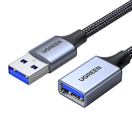 Ugreen USB 3.0 Verlängerungskabel Grau | 2m, 5 Gbit/s - MIZO.at