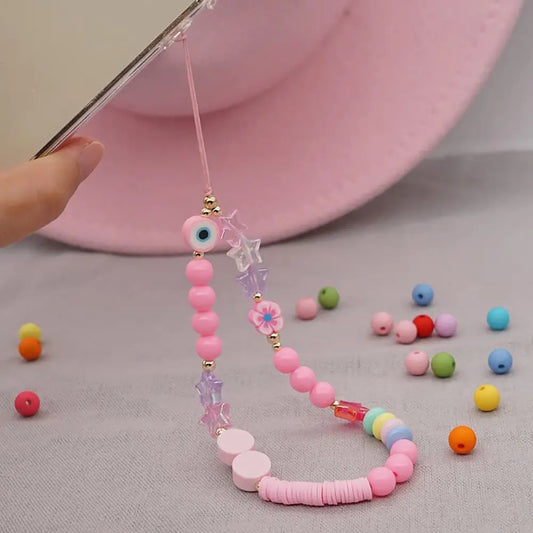 Pinkes Handy-Lanyard 21 cm - Stilvolles Anti-Drop Accessoire - MIZO.at